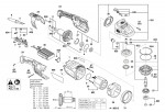 Bosch 3 601 HG1 100 Gws 30-230 Pb Angle Grinder 230 V / Eu Spare Parts